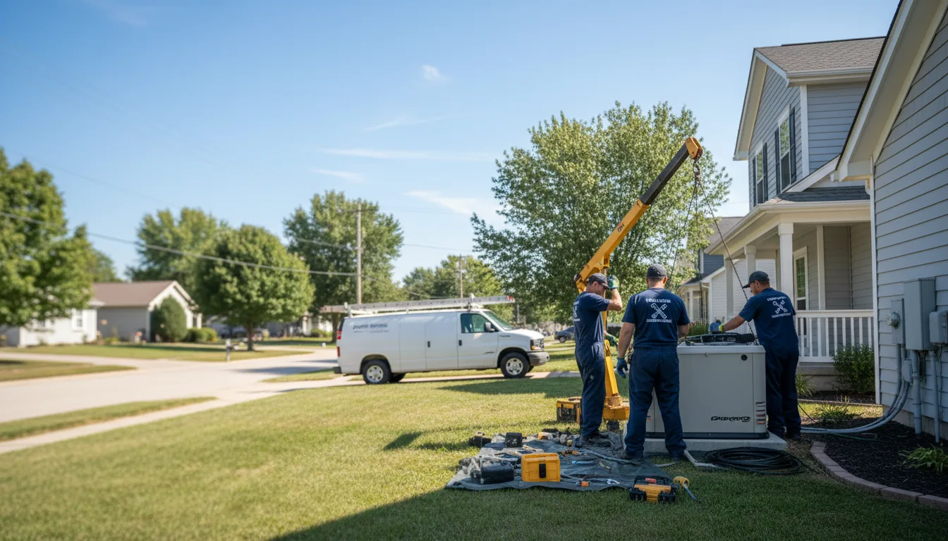 Generator Installation in Buckner, IL near me